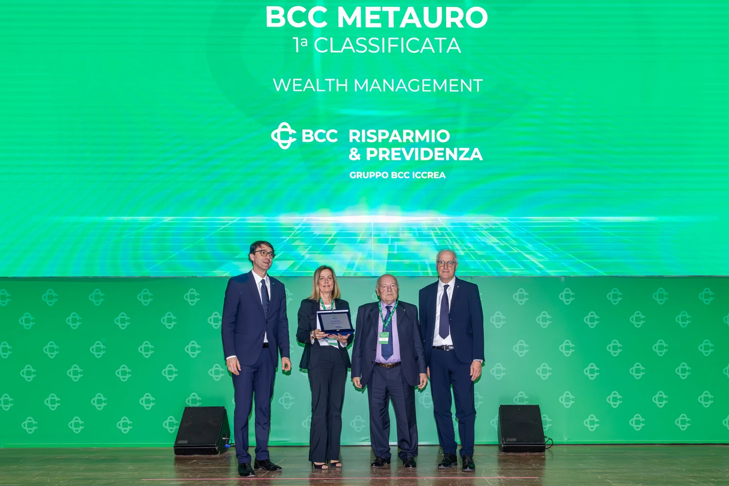 Bcc del Metauro premiata a Roma il 10 Aprile 2024 nel Contest Bcc Cup 2023